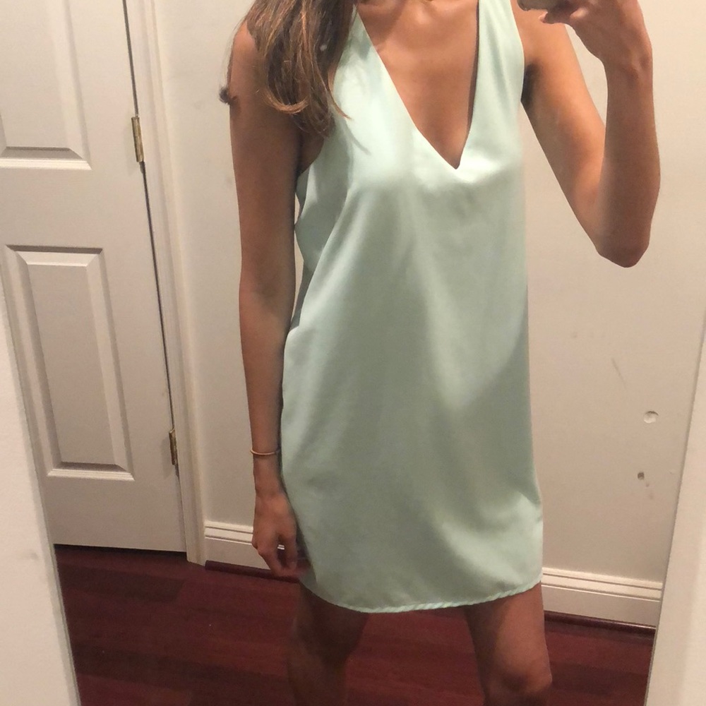 Zara mint dress